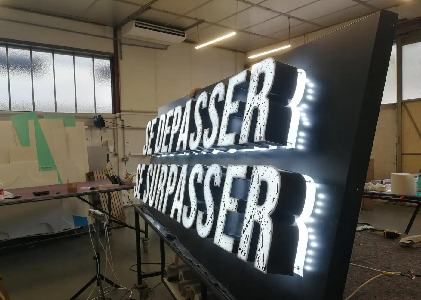 L’atelier Couleur Enseignes à Seynod